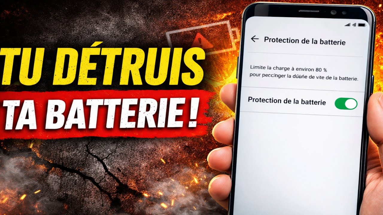 Tu recharges mal ton téléphone et tu détruis ta batterie sans le savoir