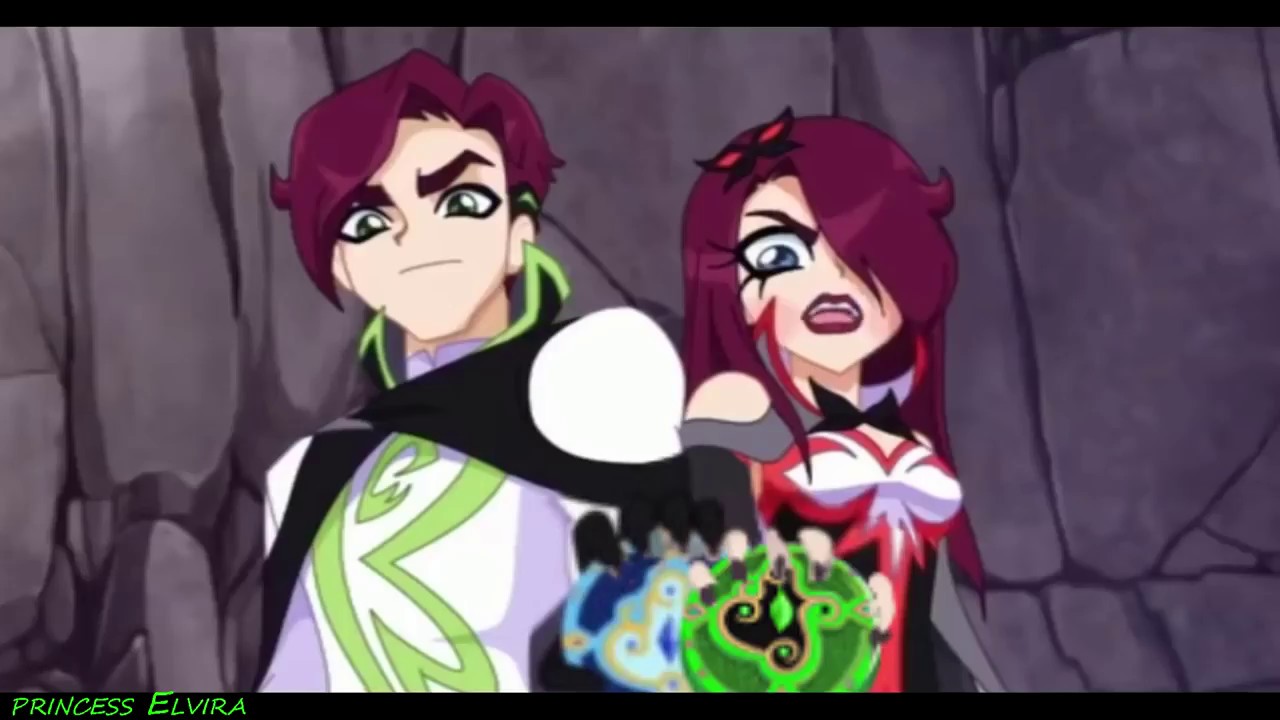 lolirock - Elvira vs Praxina and Mephisto!