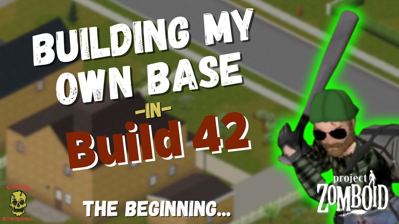 Can I SURVIVE the Apocalypse by Building My Own BASE | Base Building Challenge B42