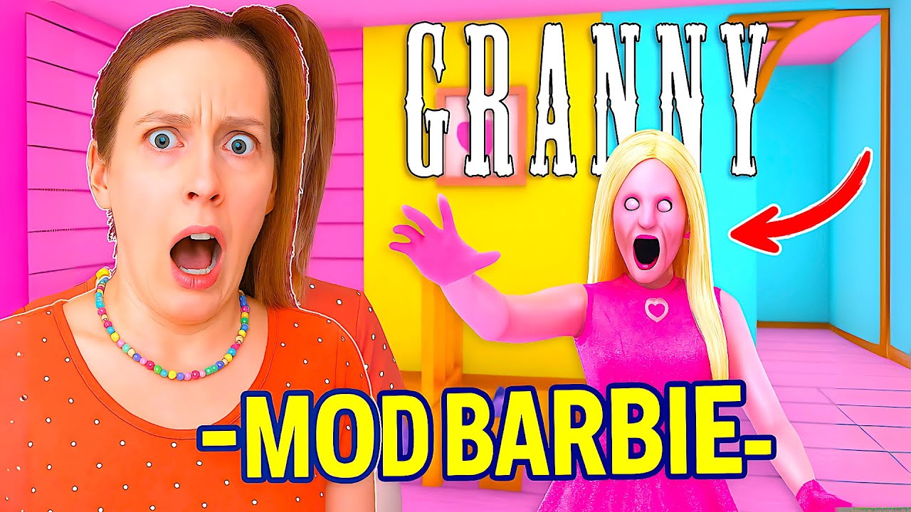 GRANNY version BARBIE me fait trop PEUR ! 😨💖 - Nadège Candle