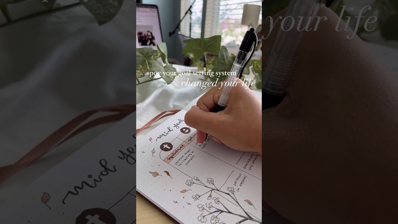 how to create successful goals that WORK ✨ FREE goal setting template in comments/description