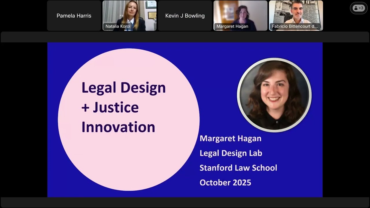 People Centered Courts – Legal Design Work in the US and Brazil