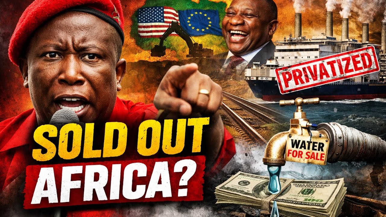 Julius Malema fires back  the west … why do you create boarders for us ..Ibrahim Traore supports