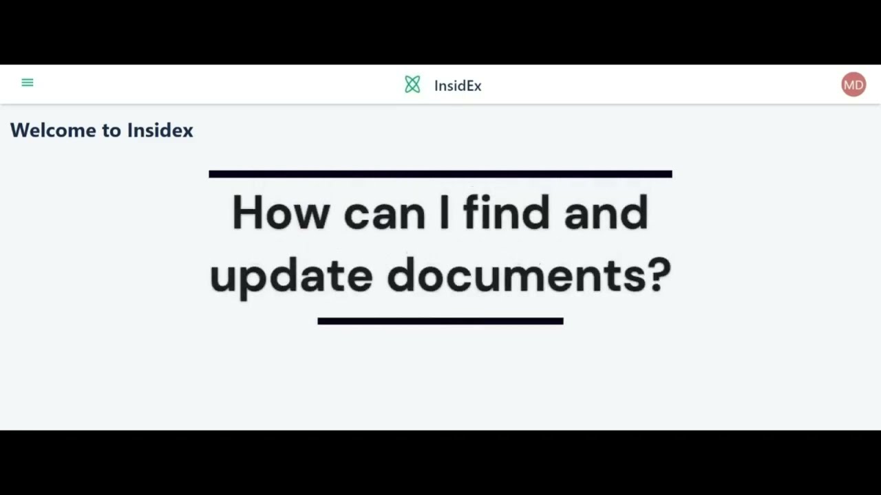 2. How can I find and update documents? - InsidEx - International Trade Management Web APP