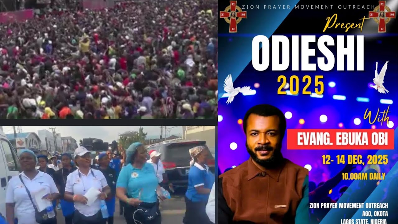 Evang Ebuka Obi… Total Shut Down At Ladipo Market For Odeshi Evangelism 