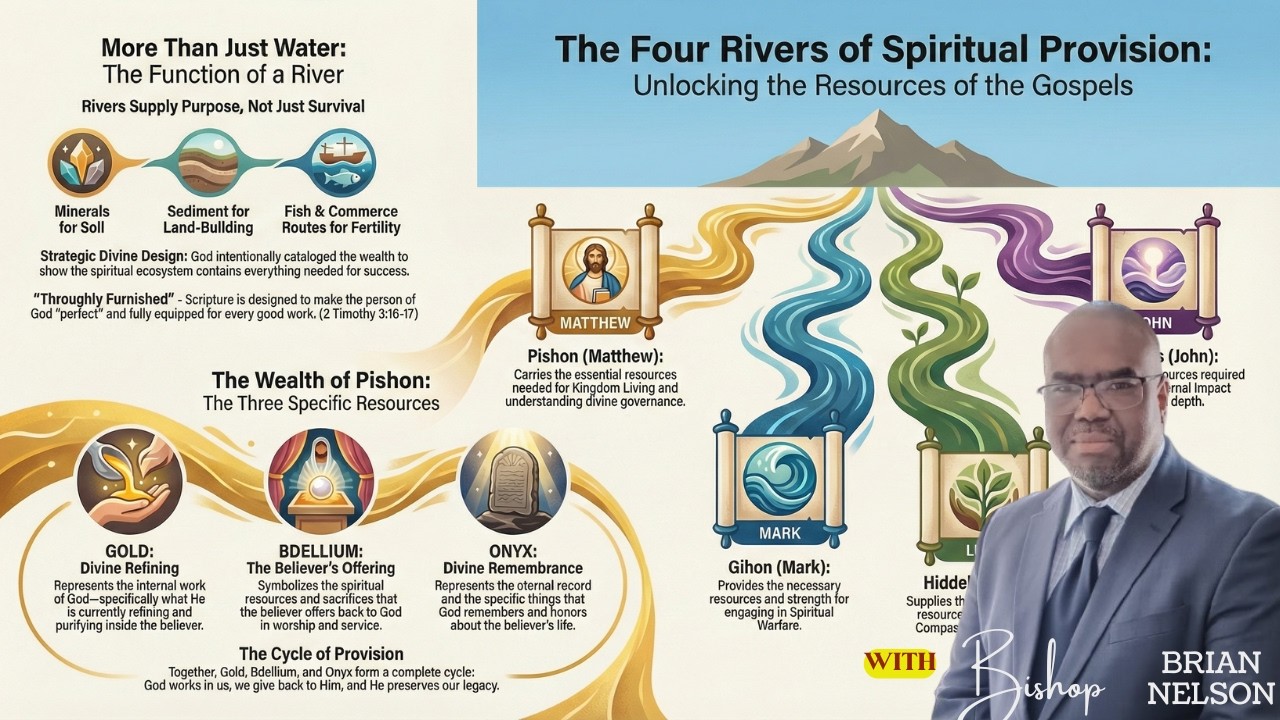 THE ECOSYSTEM OF GOD - THE RESOURCES OF EACH RIVER || WALKING THROUGH THE WORD || GRACE & FAVOUR MIN