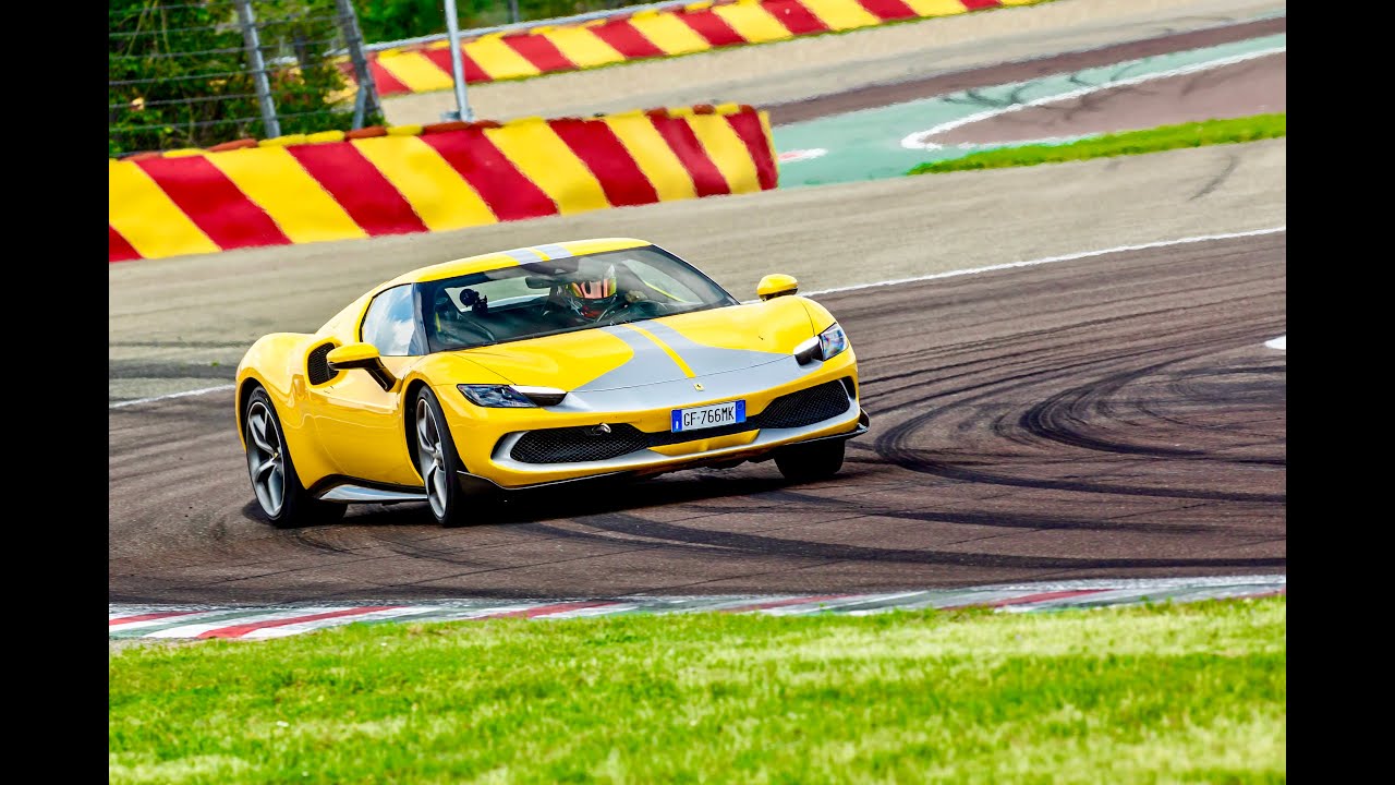Drivers Eye Ferrari 296 GTB at Fiorano