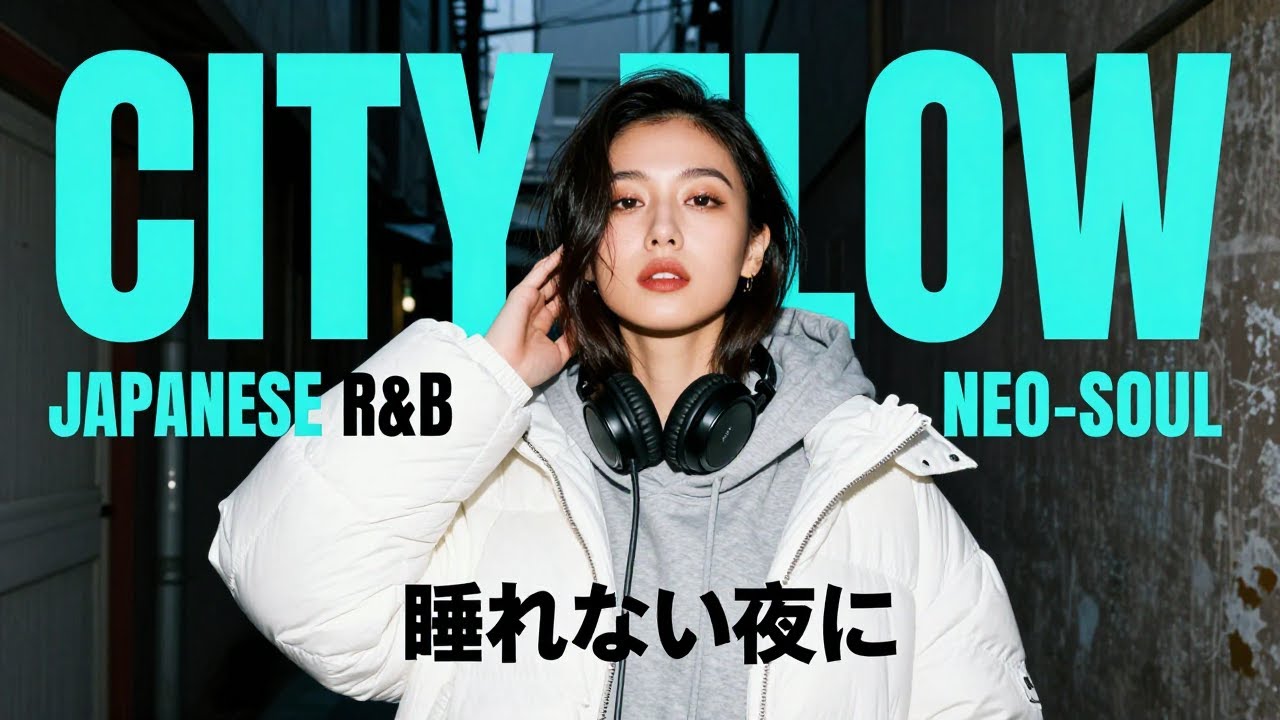 Sleepless in Shibuya: Japanese Chill Rap & Neo-Soul | CITY FLOW Vol. 1 | 眠れない夜