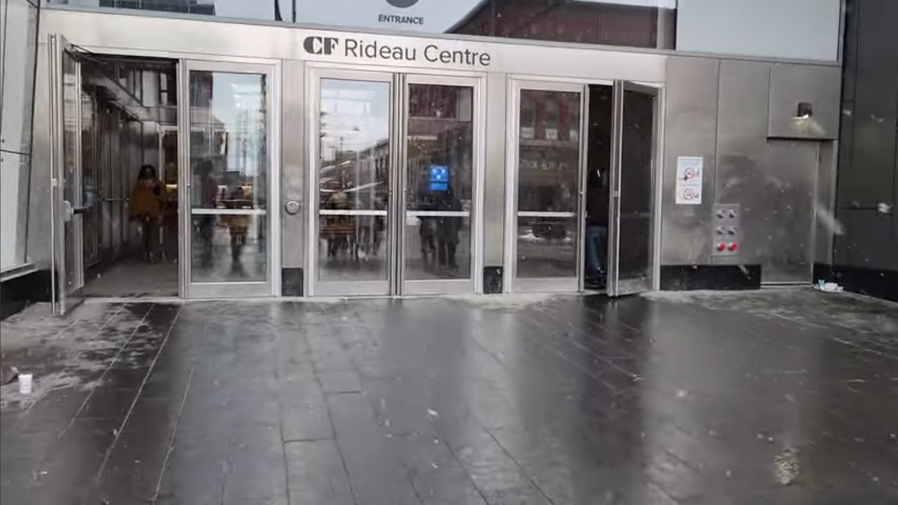 COMPLETE TOUR RIDEAU CENTRE MALL OTTAWA,CANADA