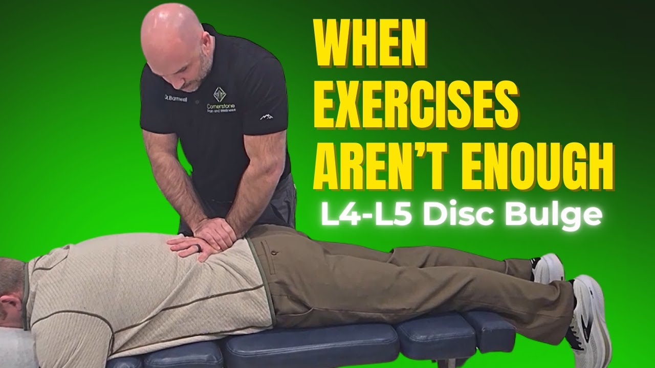 When an L4-L5 Disc Bulge Needs More Than Home Exercises | Dr Paul Barnwell, Chiropractor in Katy, TX