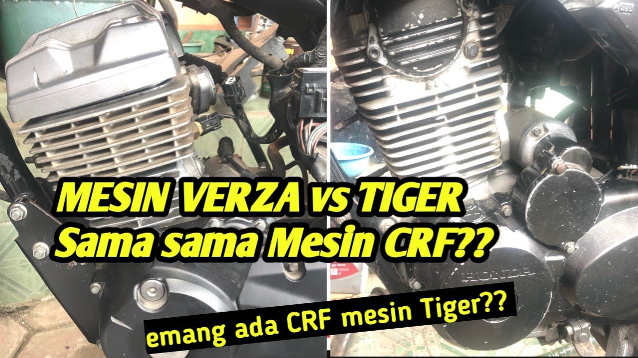 Mesin Honda Tiger Vs Verza, Sama-sama Mesin CRF?? || CRF 150 & CRF 230