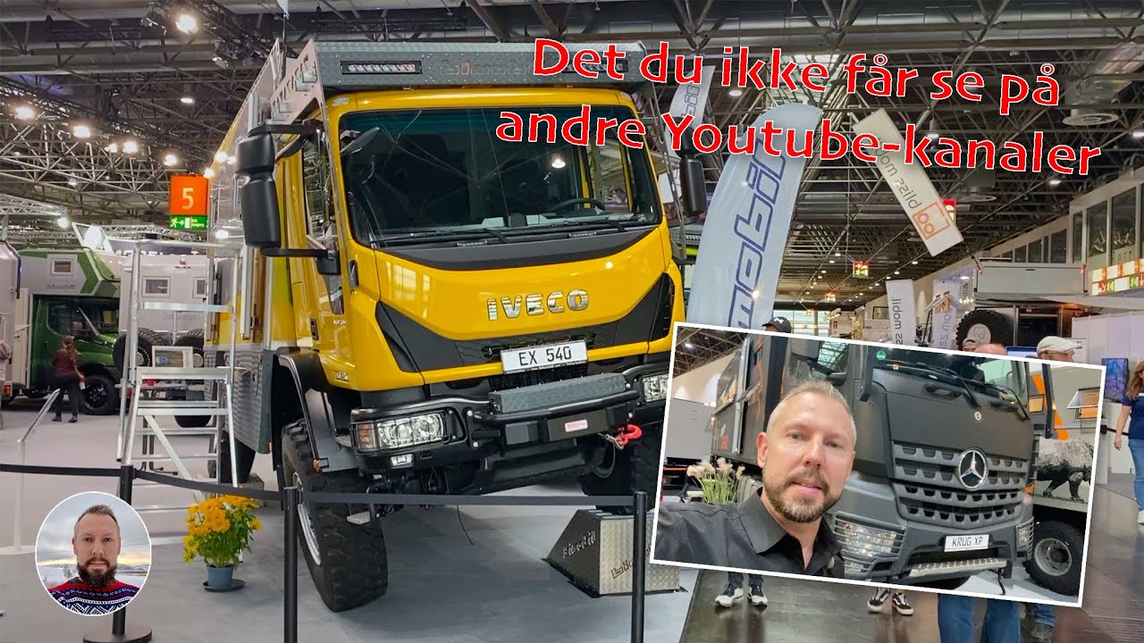 Det andre ikke viser deg fra Caravan Salon 2023 - Bobilmesse i Düsseldorf (Bobil Norge / husbil)