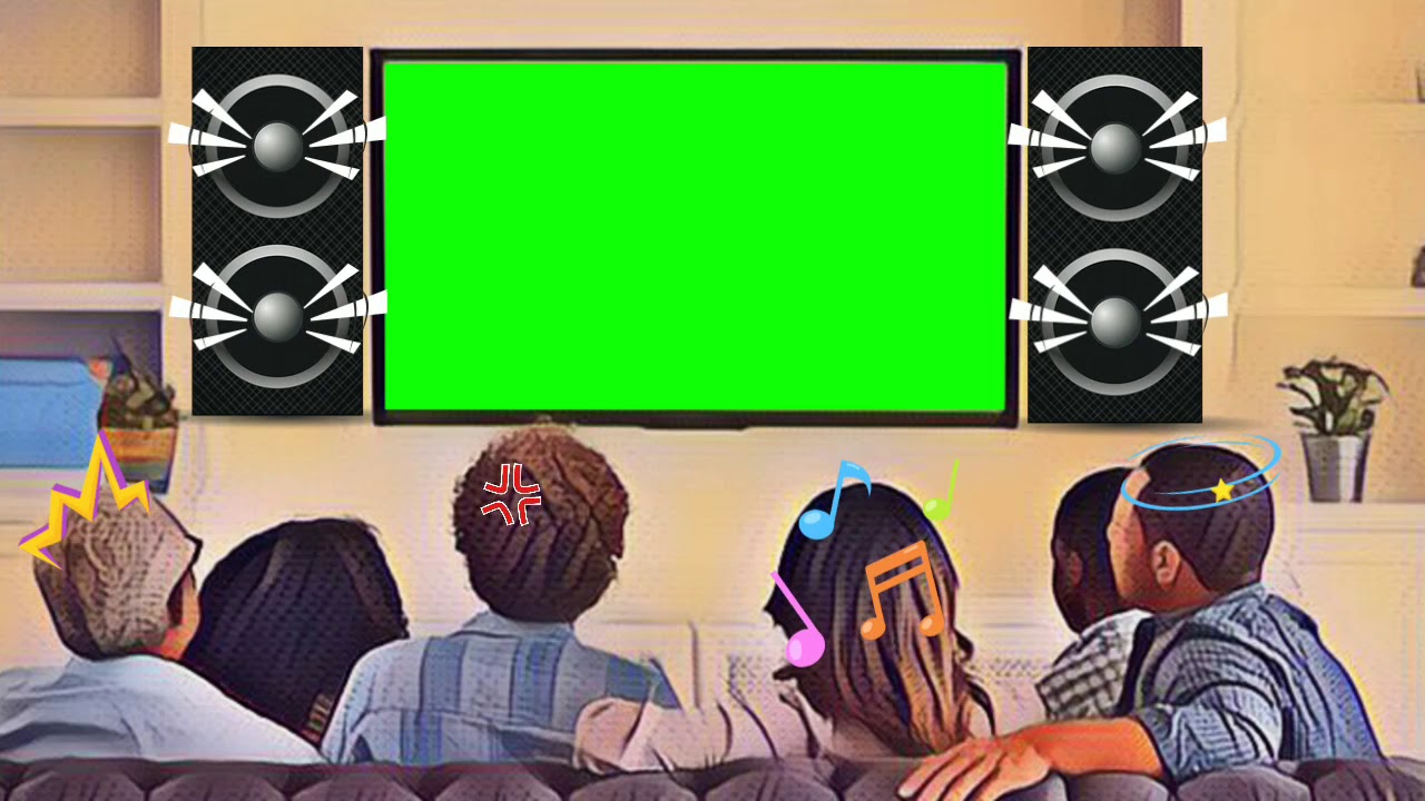 Mentahan Green Screen Animasi Musik | 2020