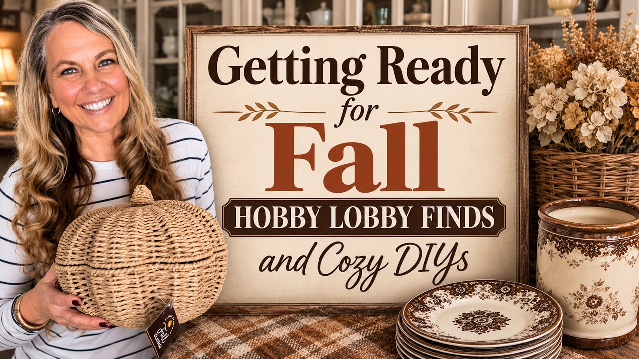Готовимся к осени 🍂 Находки в Hobby Lobby и уютный декор своими руками
