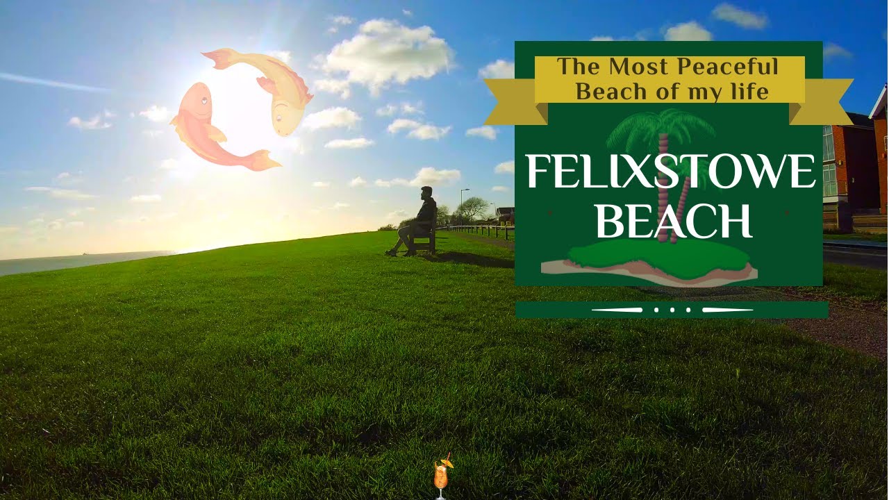 Felixstowe Beach-The most beautiful beach I ever visited, things to do in Felixstowe #PeacefulBeach