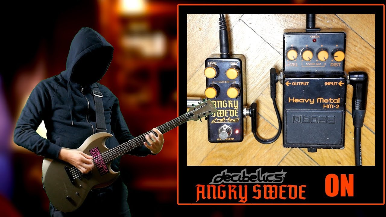 Boss HM-2 Quick Fight DECIBELICS ANGRY SWEDE