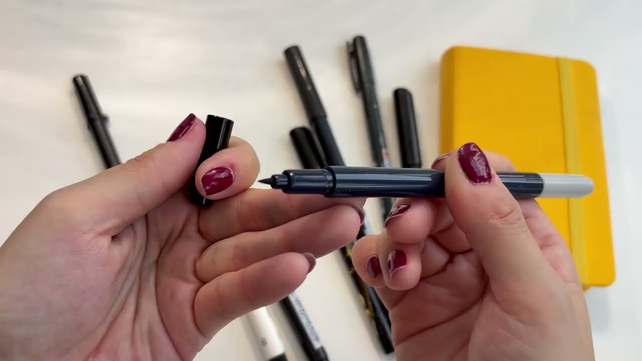 Best brush pens for sketching | Sharing my fav everyday drawing supplies