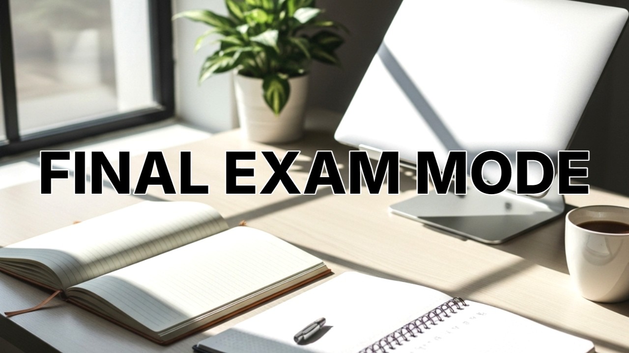 4 Hour Study Music for Final Exams | Deep Concentration Session
