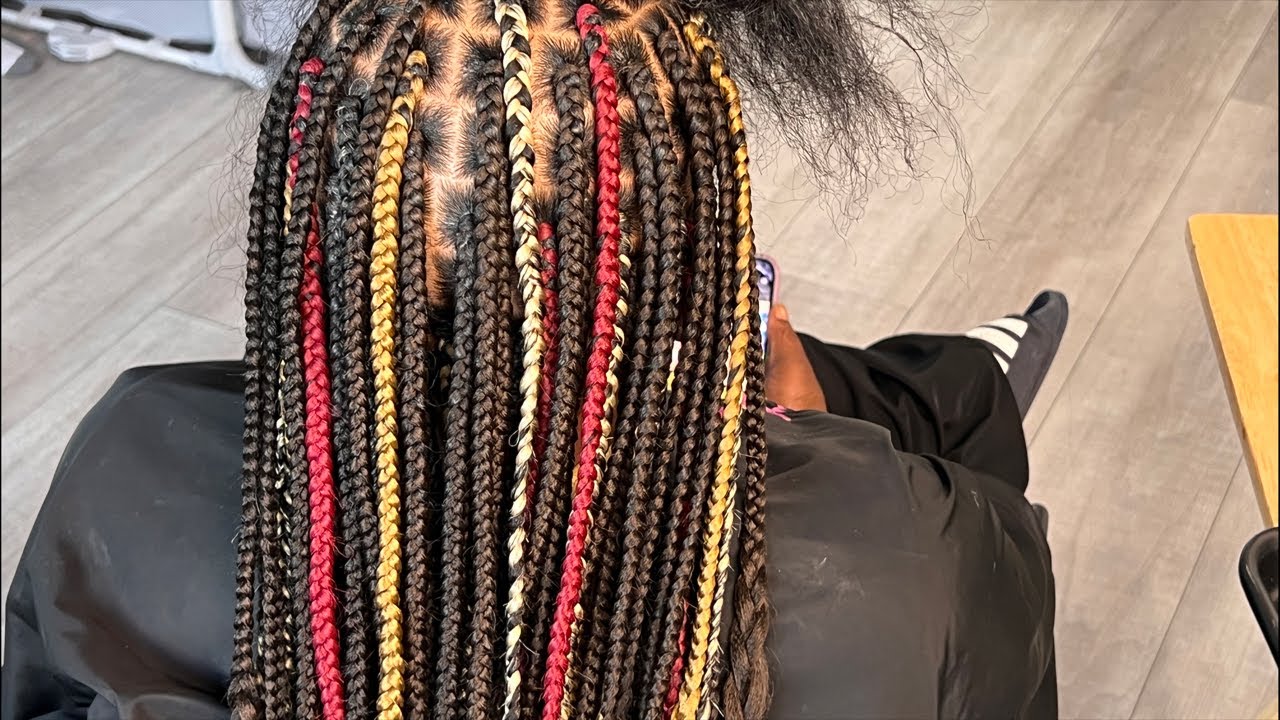 Finish These Traditional Box Braids w/ Me