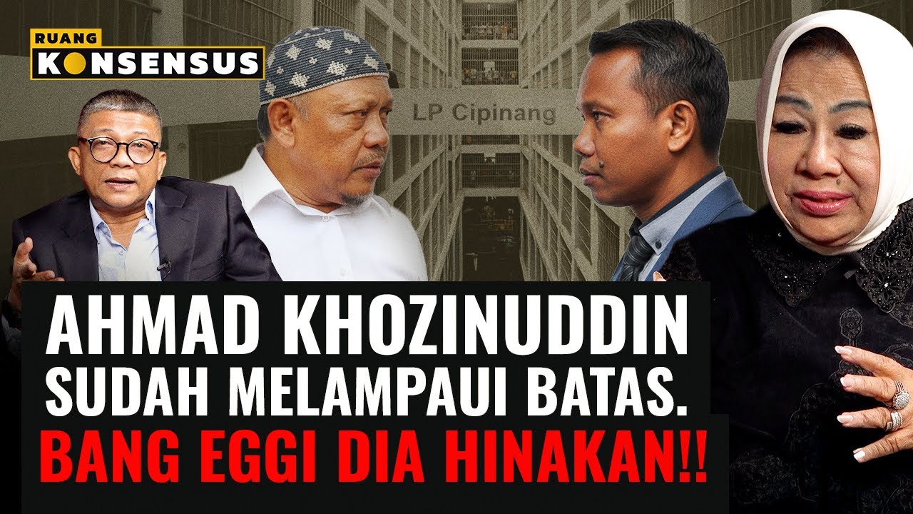 Bang Eggi Serius Ingin Penjarakan Khozinudin ! feat Ellida Netty | Ruang Konsensus