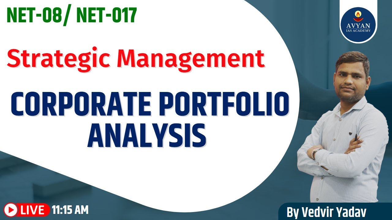 Strategic management - Corporate Portfolio Analysis | BCG & GE 9 cell Matrix I Avyan ias