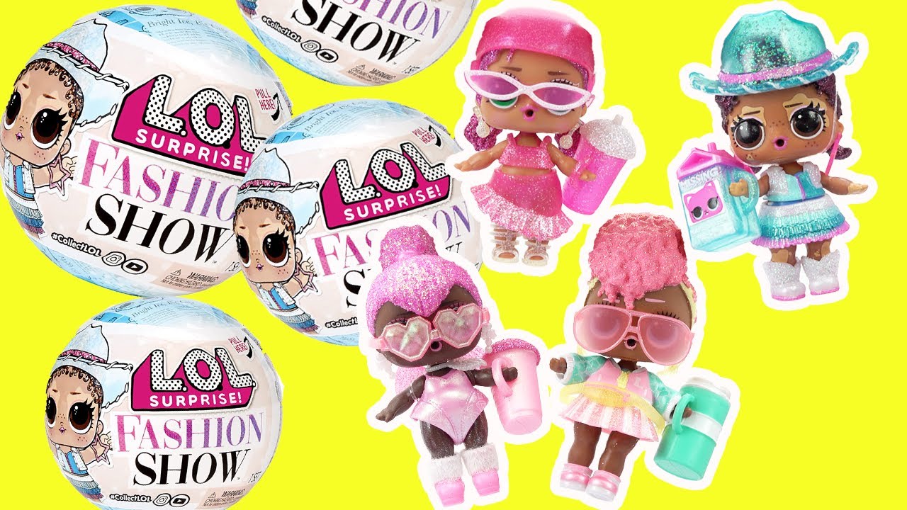 LOL Surprise Fashion Show Dolls on the Runway Show with OMG Sisters