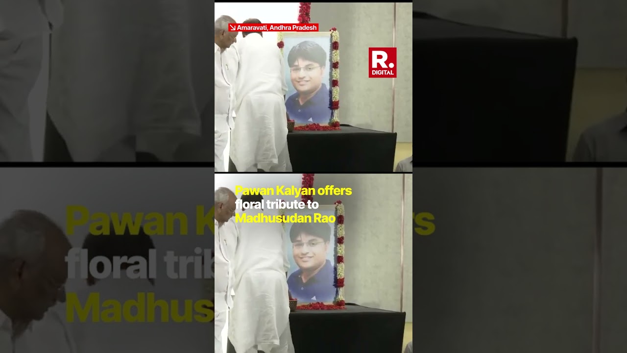 Pawan Kalyan Pays Tribute to Pahalgam Terror Victim Madhusudan Rao