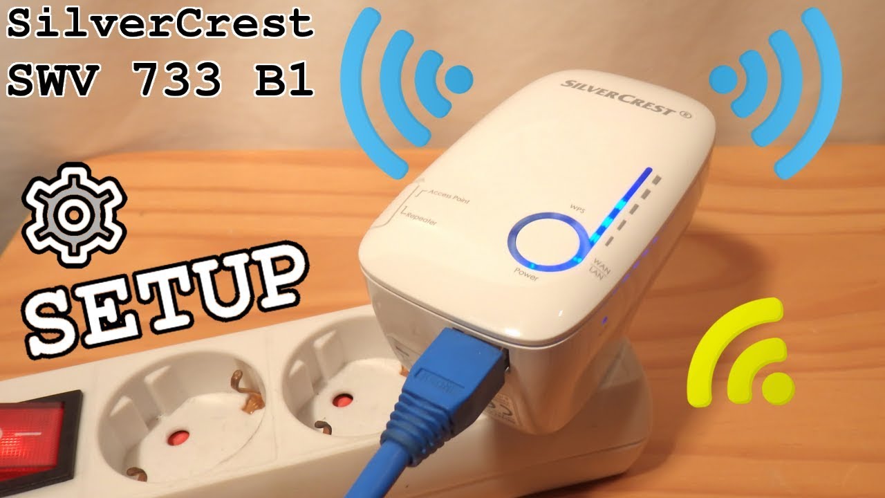 SilverCrest SWV 733 B1 Wi-Fi extender • Unboxing Installation Configuration