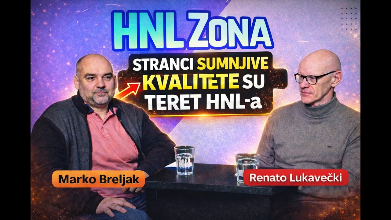 S1E24 - Stranci sumnjive kvalitete su teret HNL-a - Marko Breljak i Renato Lukavečki - HNL Zona