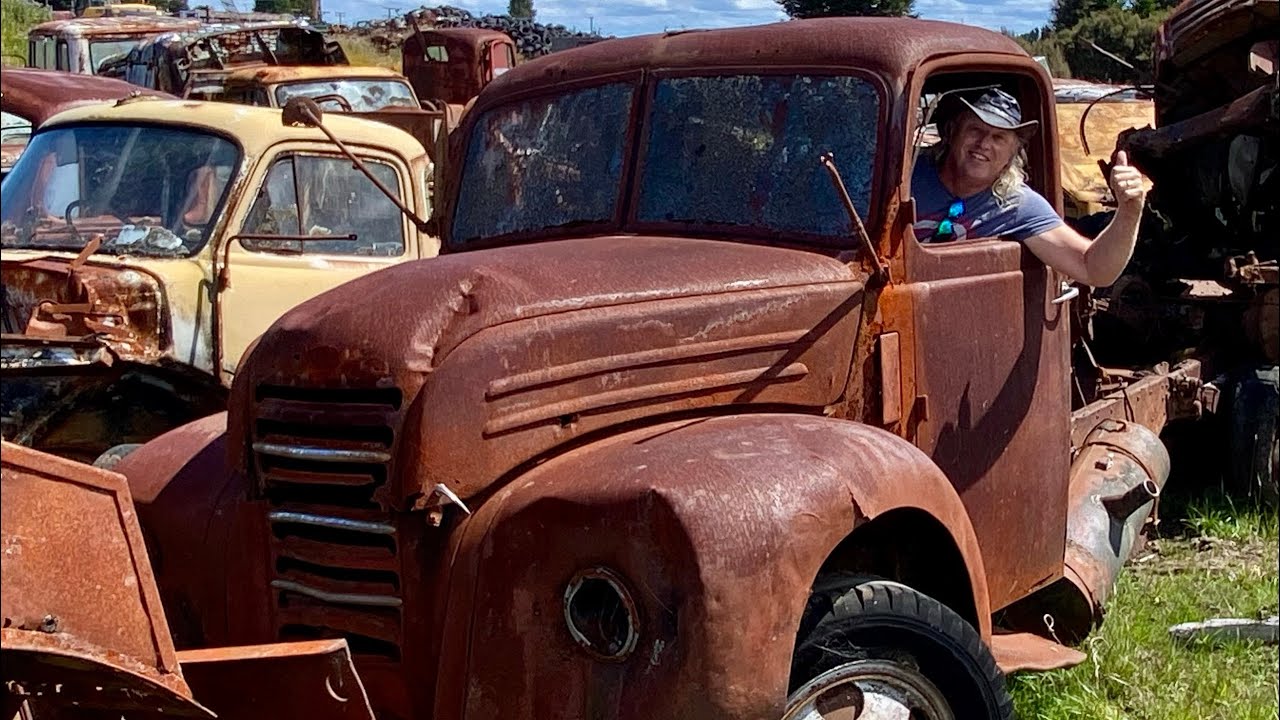 Vid3 Horopito Motors smash palace my favourite classic car scrapyard in the world (New Zealand )