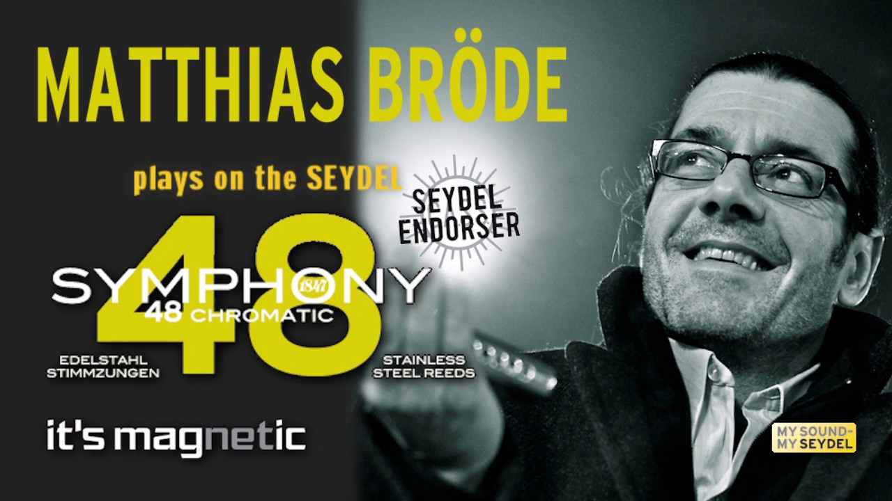 Matthias Broede talks about & plays on the SEYDEL SYMPHONY 48 chromatic harmonica