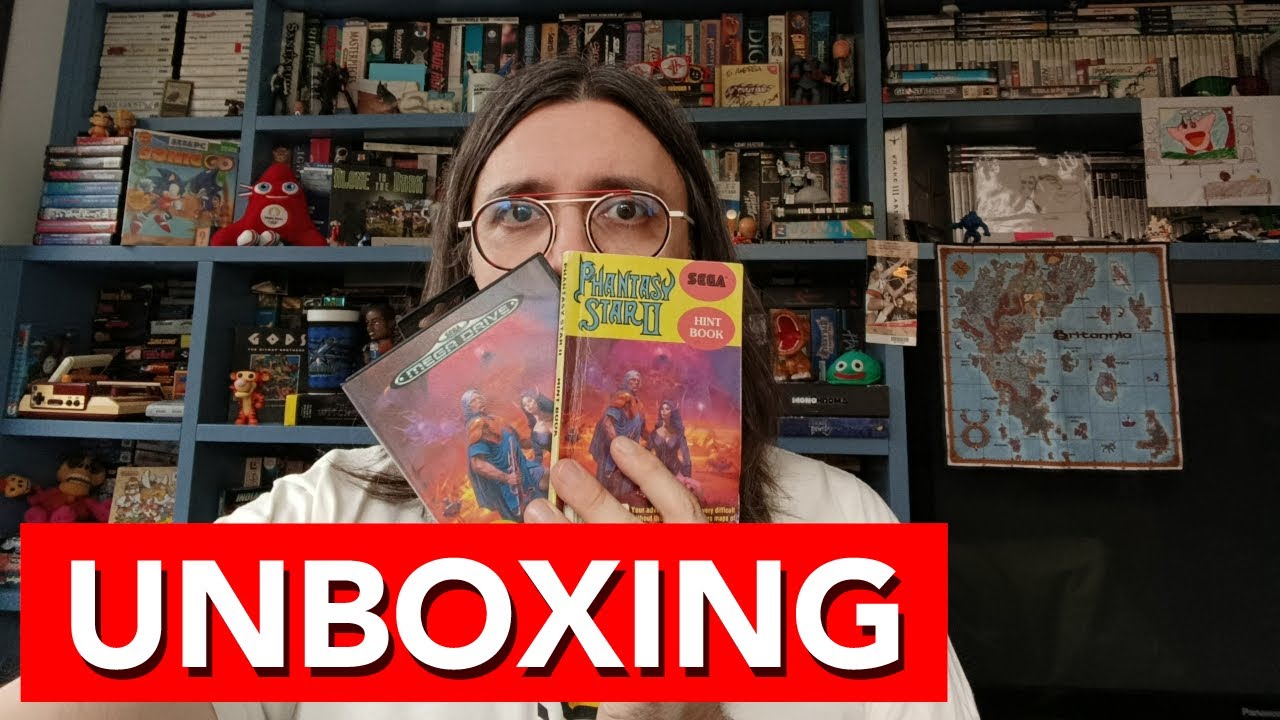 L'unboxing di Phantasy Star II