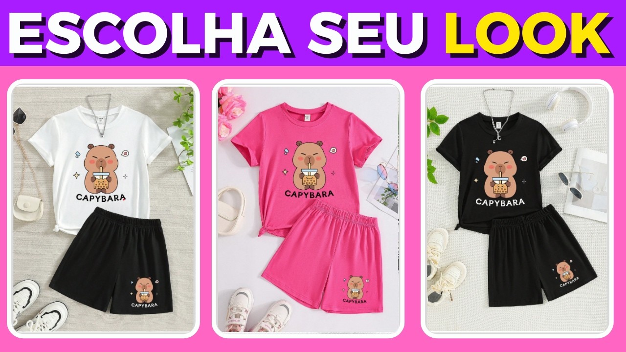 MONTE SEU LOOK DOS SONHOS 👗💄 DESAFIO INTERATIVO DE MODA