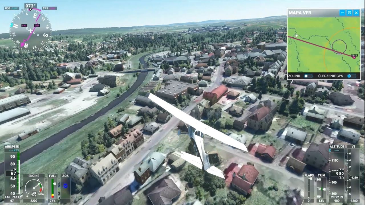 Przelot nad Jasłem - MFS 2020 :D