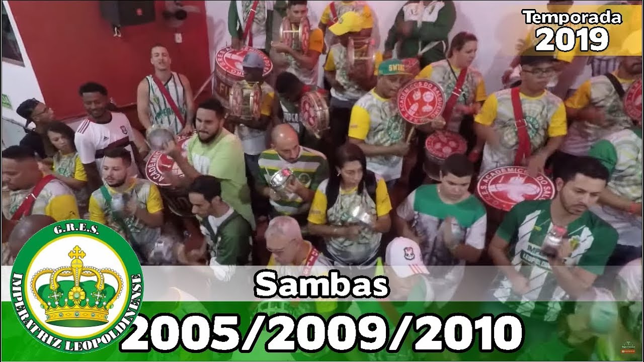 Imperatriz 2005, 2009 e 2010 - Bateria no Salgueiro Convida - Apoteose ao vivo - #SC19