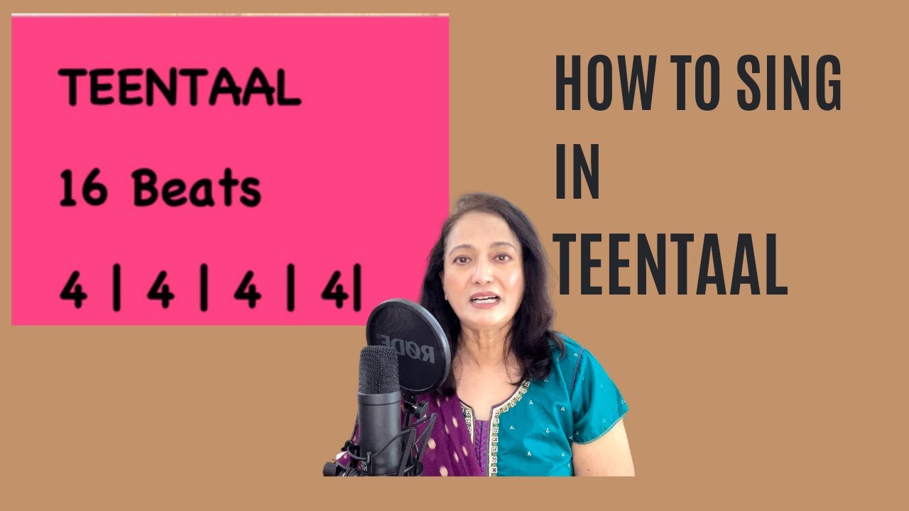 TEENTAAL | TABLA  LESSON | HINDUSTANI CLASSICAL VOCAL