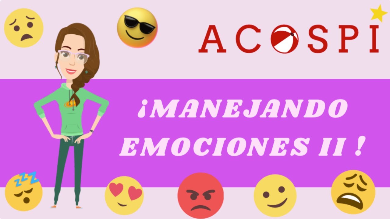 Emociones con ACOSPI  | Ira o Rabia, Sorpresa y Frustración Explicado para Niños y Niñas