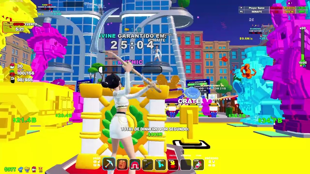 FRUITS VS BRAINROTS - EVENTO SUPER-HERO 16:00 (12/02/2026