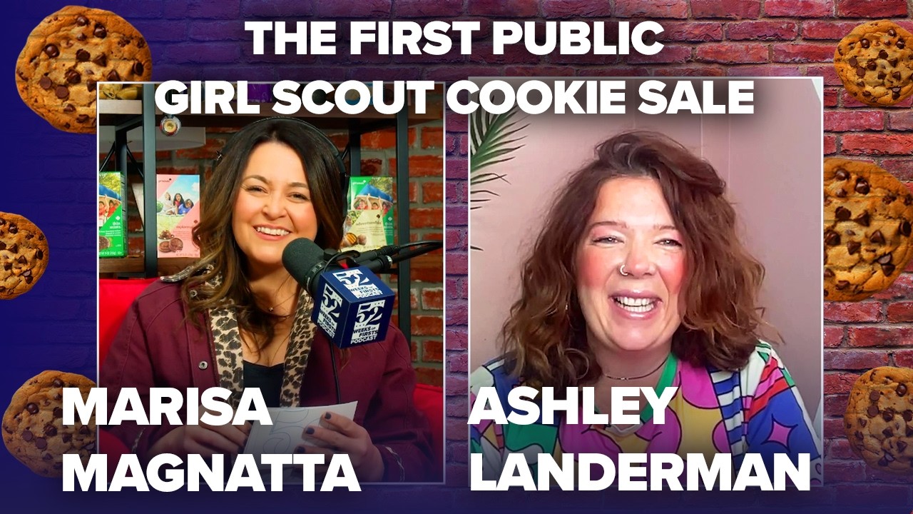 First Girl Scout Cookie Sale