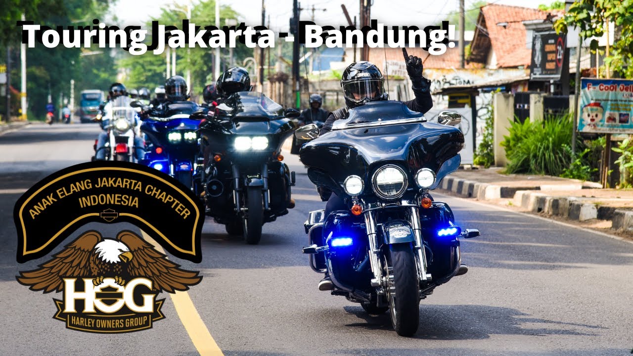 Touring Jakarta - Bandung HOG Anak Elang Jakarta Chapter