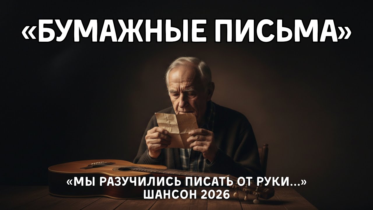 Сергей Суновский — Бумажные письма «Почему они были живыми?» #Шансон #РусскийШансон #СССР