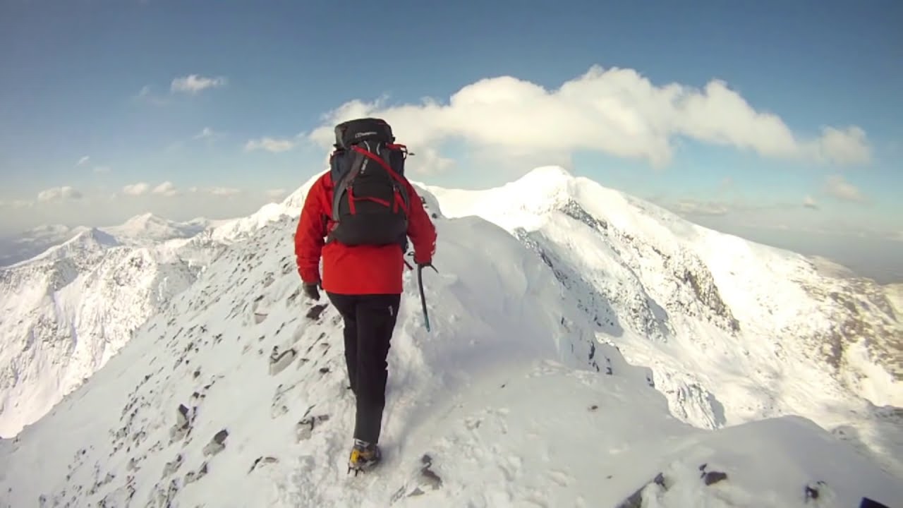 Crib Goch Winter traverse