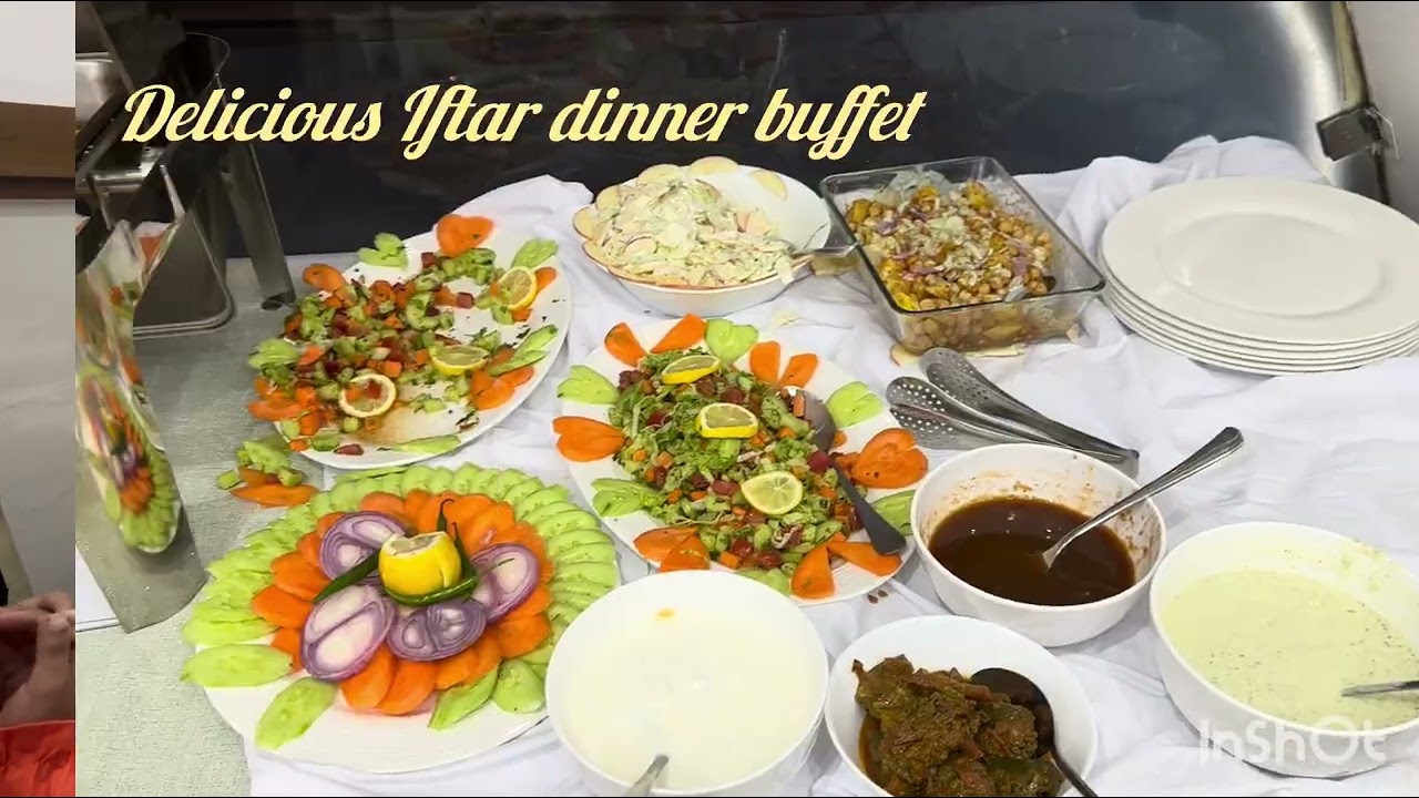 Iftar dinner buffet at Jannah shinwari restaurant..  #qatar  #family #doha #wakra .. 