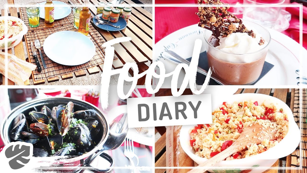 FOOD DIARY – Frankreich – WHAT I EAT #nurwasichbrauche
