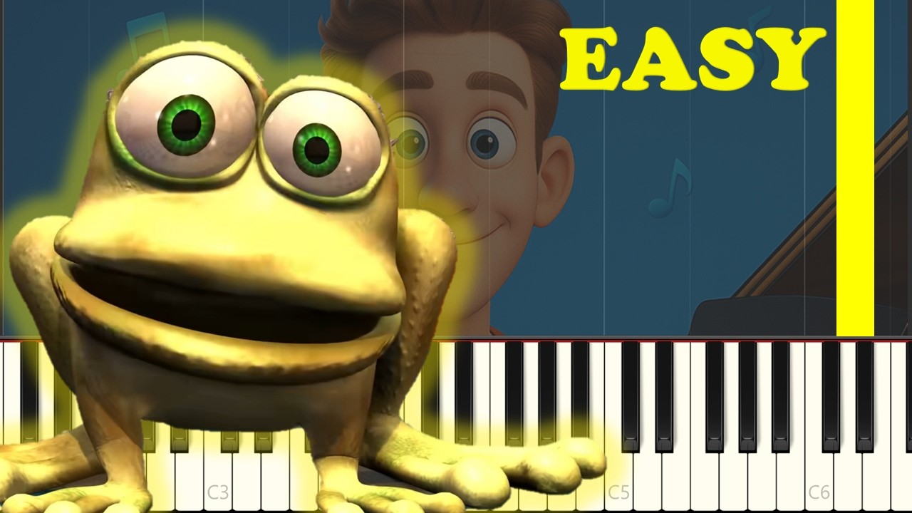 Learn how to play Froggy Froggy Theme Song on piano with this easy tutorial from Piano AccoMan! 🎹🐸