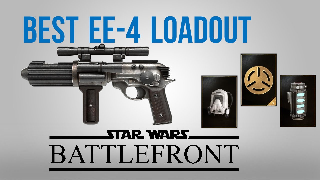 Star Wars Battlefront: Best EE-4 Loadout!