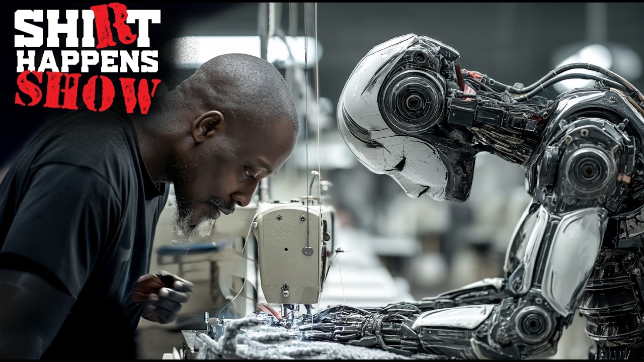 Роботы учат меня шить футболки 🤖 Шоу «Случается с футболками», эпизод 2