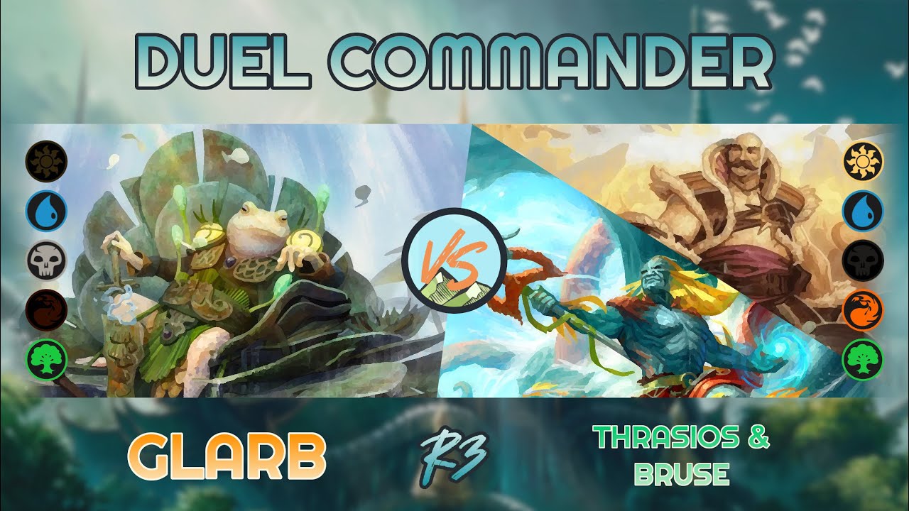 Glarb vs. Thrasios & Bruse - CDF 2025 - Day 1 - R3 - Duel Commander│MTG│bitzelberg