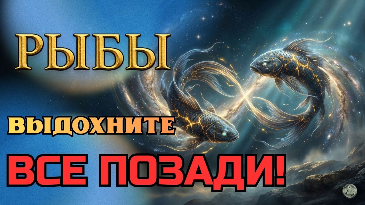 РЫБЫ: КОНЕЦ ТЕМНОЙ ПОЛОСЫ! Затмение снимает тяжелый кармический груз. Гороскоп на март.