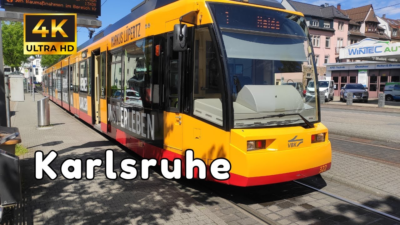 Trains in Karlsruhe | Trams | Hauptbahnhof | S-Bahn | ICE | DB | Deutsche Bahn | TGV | Strassenbahn